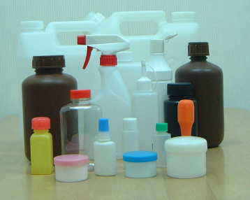 マルショウ化成のプラスチック容器各種の写真